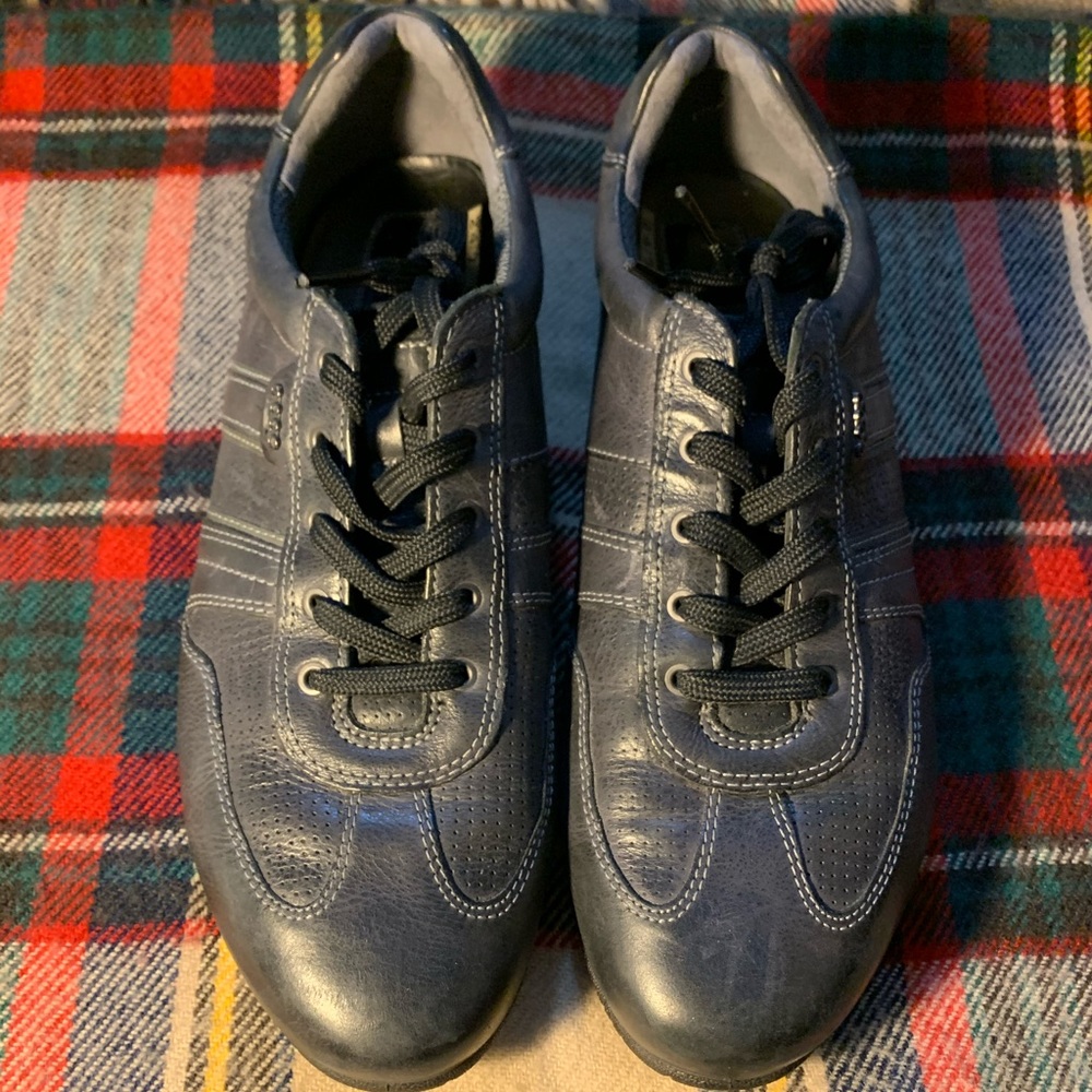 Ecco Ultra Comfort Leather Athletic Shoe